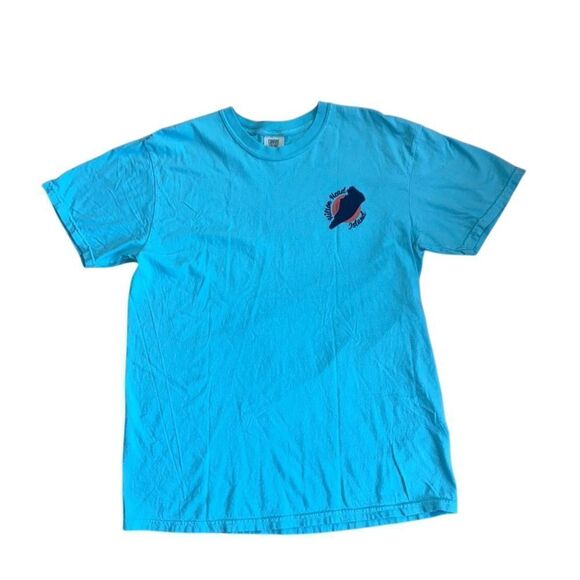 Comfort Colors Unisex Hilton Head SC "State Of Mind" Graphic Vacation Top Large - Picture 3 of 5